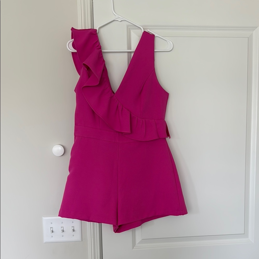 DO+BE Pink Ruffle Dress